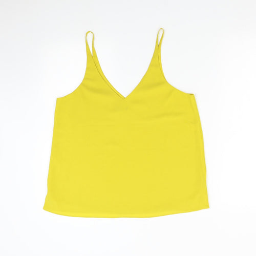 Topshop Womens Yellow   Camisole Tank Size 12