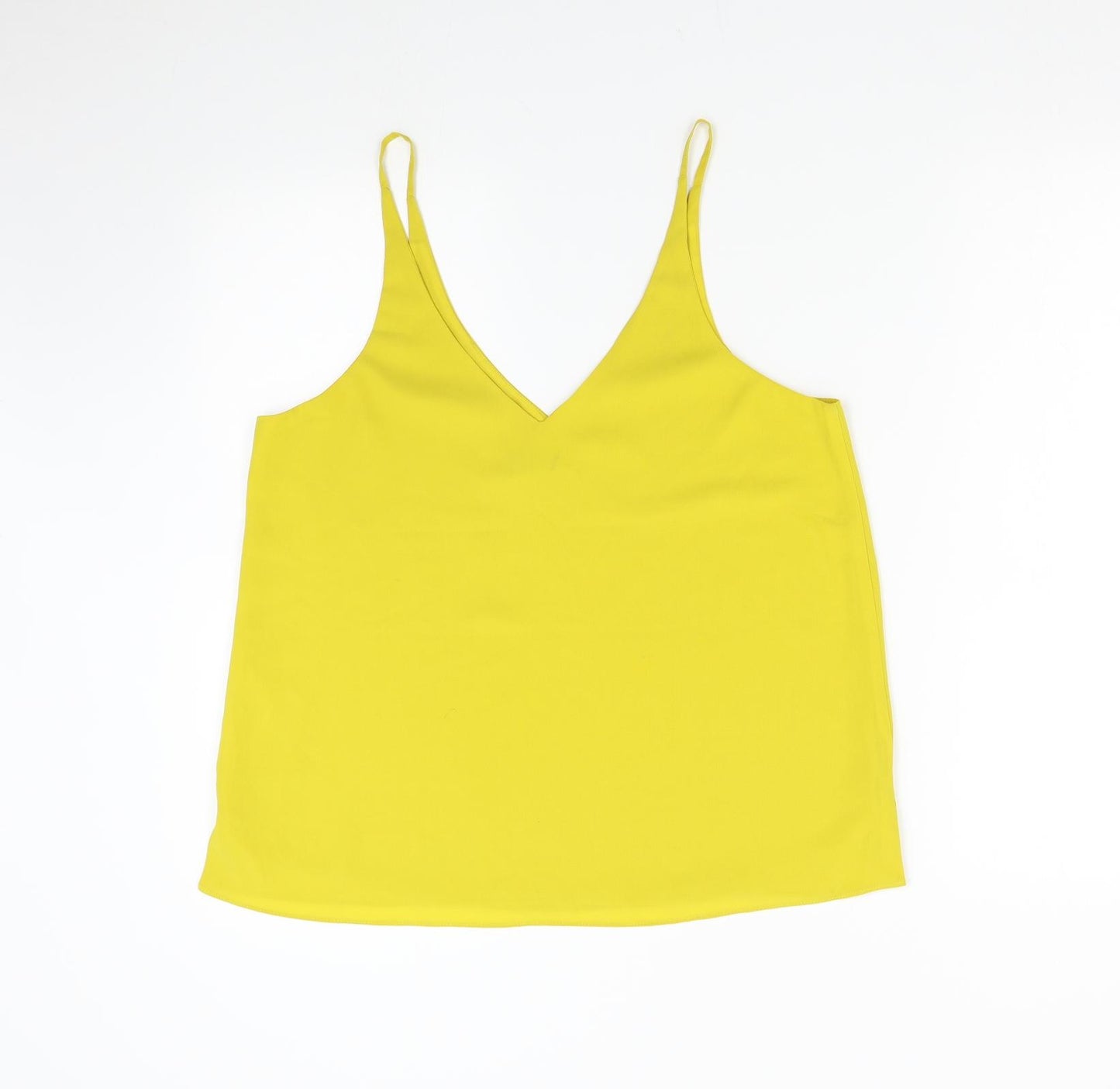 Topshop Womens Yellow   Camisole Tank Size 12