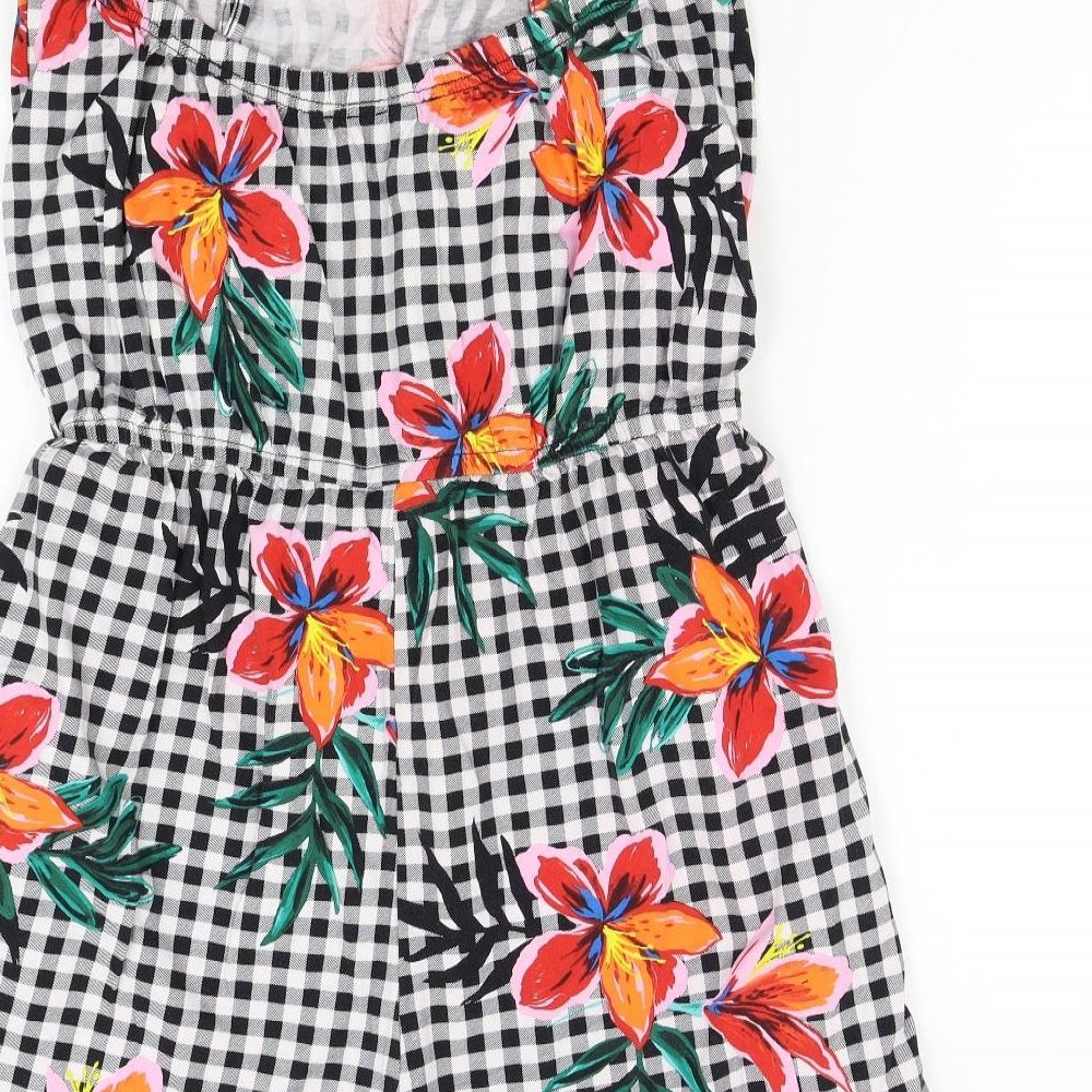Bonmarché Womens Multicoloured Floral  Playsuit One-Piece Size 18