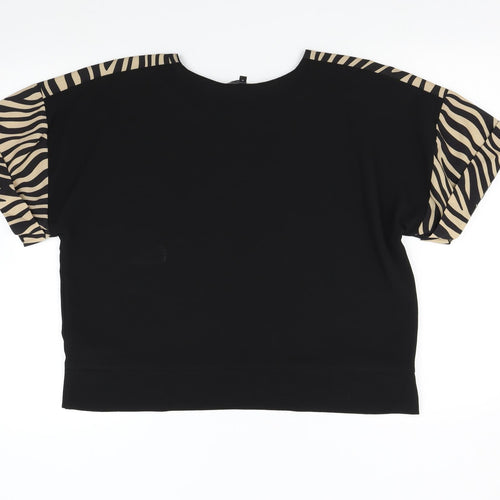 NEXT Womens Black   Basic Blouse Size 10