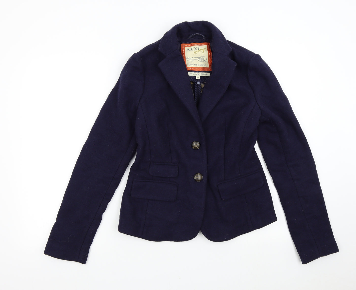 Next Heritage Womens Blue   Jacket Blazer Size 10  - High Quality