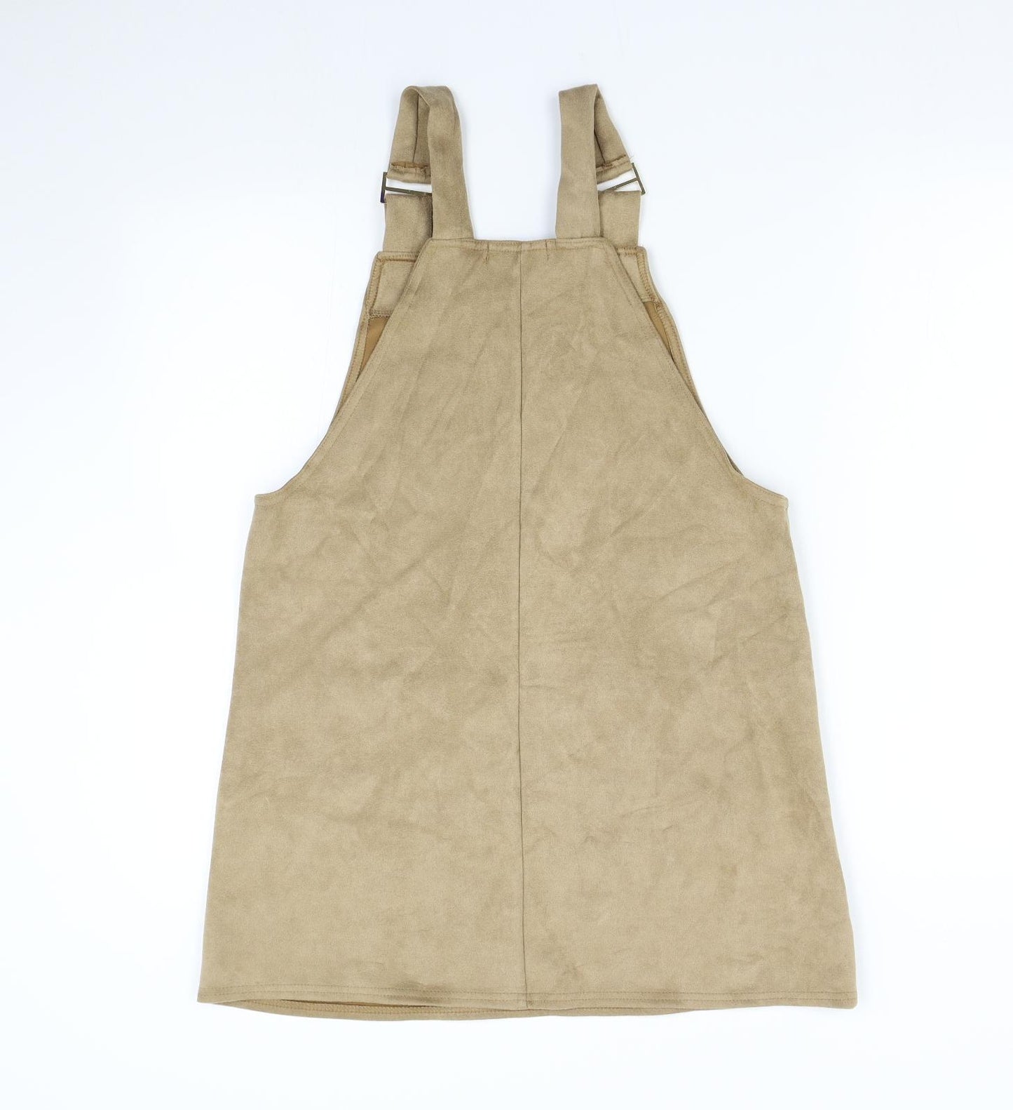 Select Womens Beige   Pinafore/Dungaree Dress  Size 12