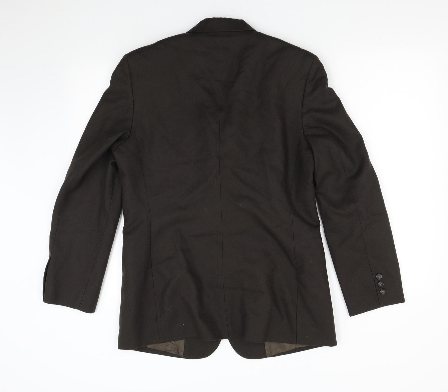 United Colors of Benetton Mens Brown   Jacket Suit Jacket Size 34