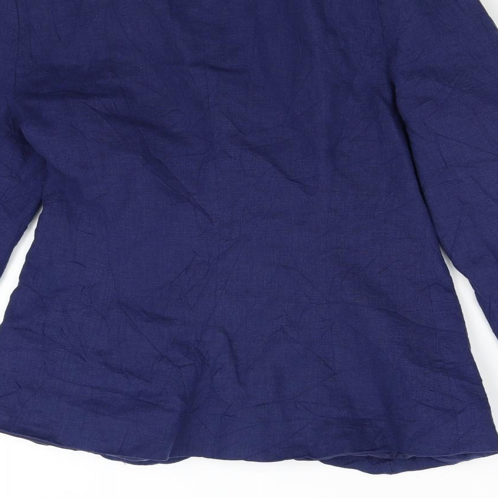 Just FAb Womens Blue   Jacket Blazer Size M
