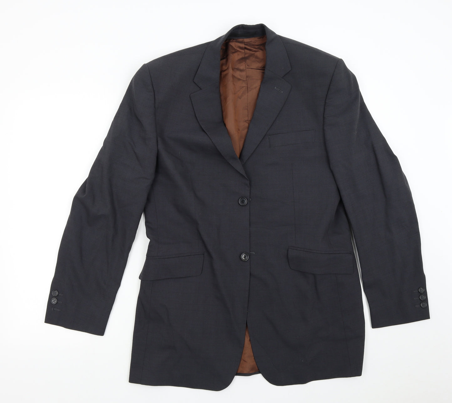 Karl Jackson Mens Blue   Jacket Suit Jacket Size 40