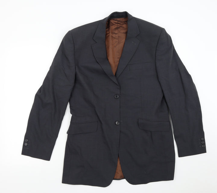 Karl Jackson Mens Blue   Jacket Suit Jacket Size 40