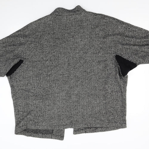 Lady Anna Piú Womens Grey   Jacket  Size M