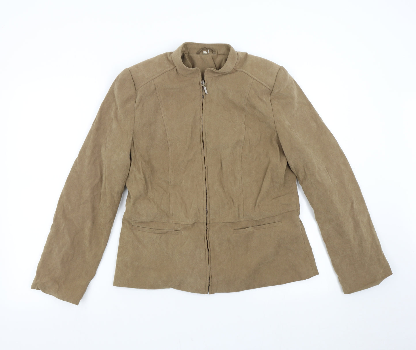 Isle Womens Brown   Jacket  Size 12