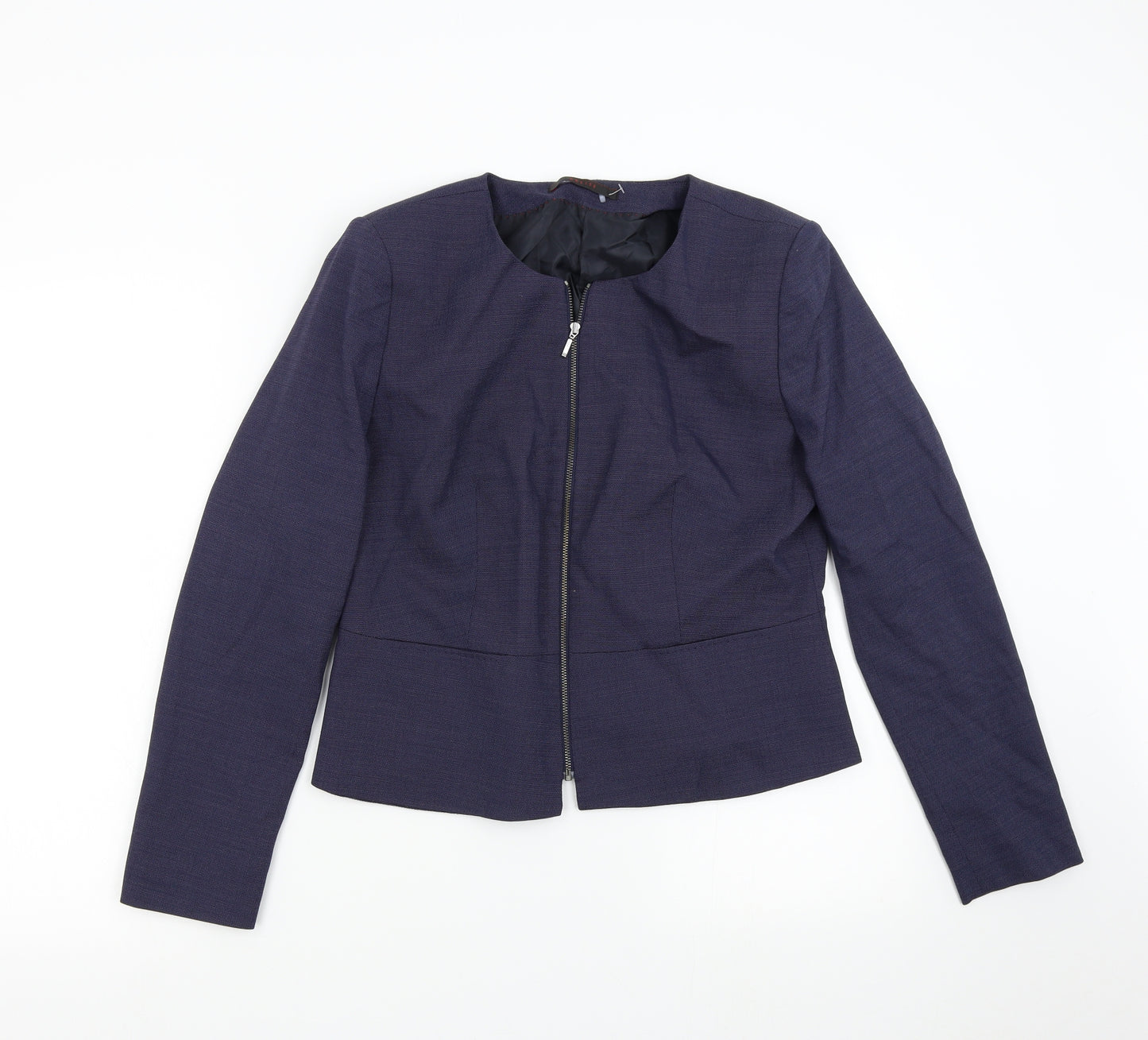 Greiff Womens Blue   Jacket Blazer Size 14