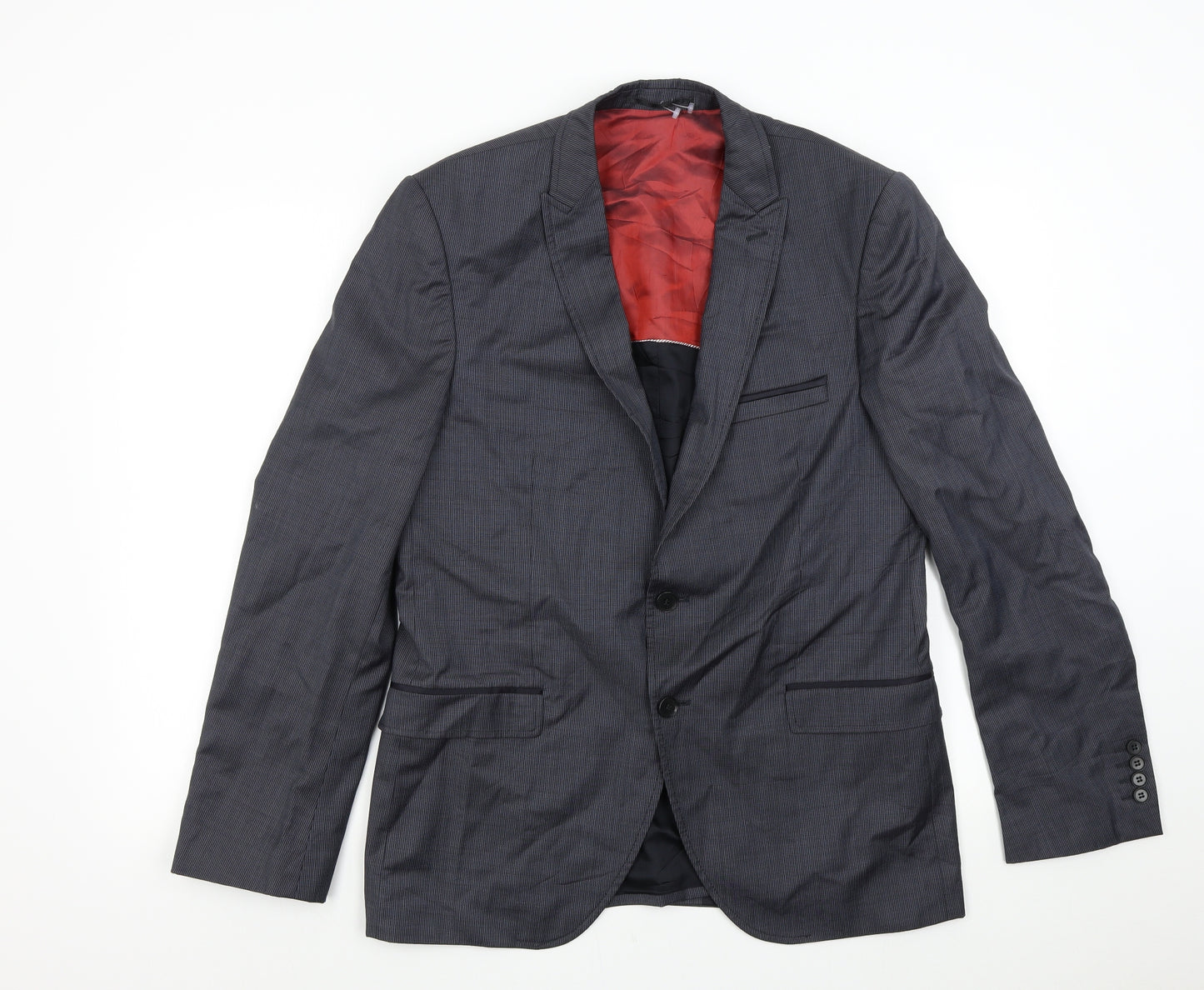 SARAR Mens Grey   Jacket Suit Jacket Size 40