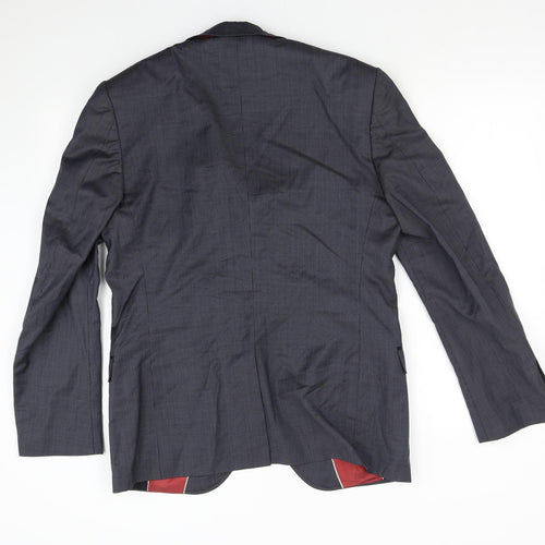 SARAR Mens Grey   Jacket Suit Jacket Size 40