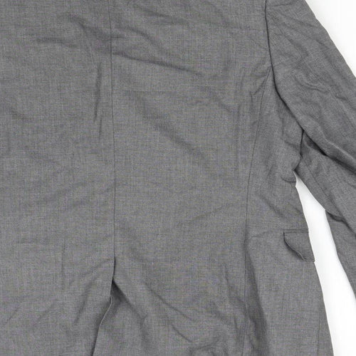 M&S Mens Grey   Jacket Suit Jacket Size 36