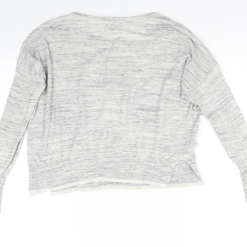 Only Womens Grey  Knit Pullover Jumper Size 8