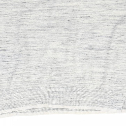 Only Womens Grey  Knit Pullover Jumper Size 8