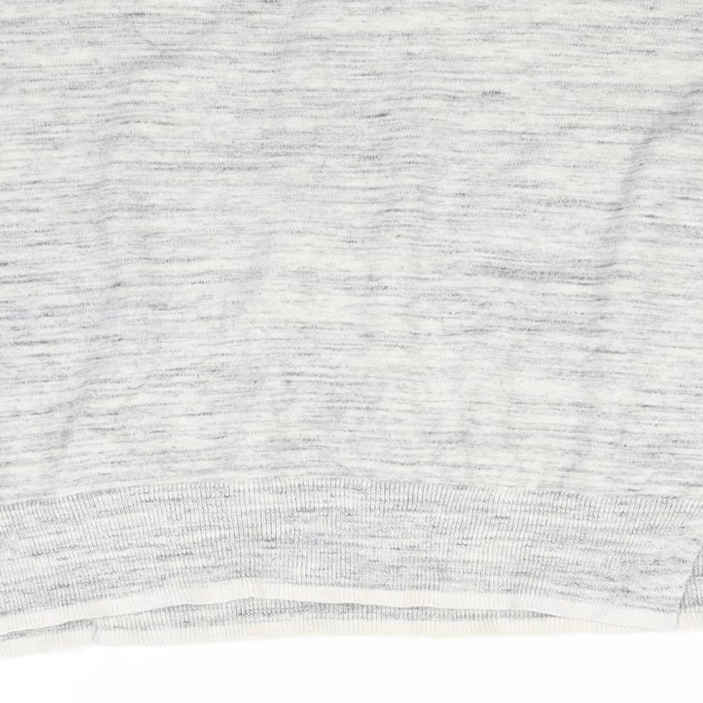 Only Womens Grey  Knit Pullover Jumper Size 8