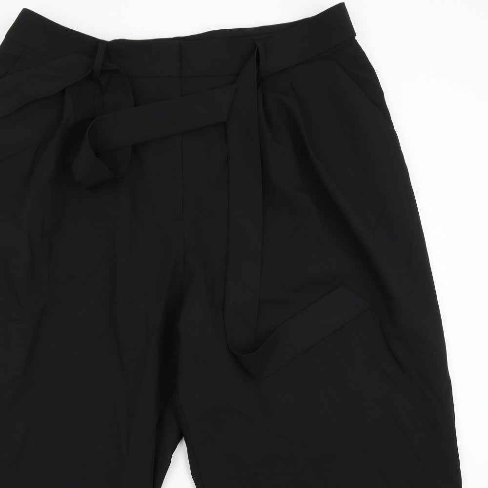 ASOS Womens Black   Capri Trousers Size 18 L22 in