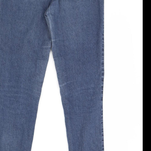 Yesyes Womens Blue  Denim Skinny Jeans Size 12 L30 in