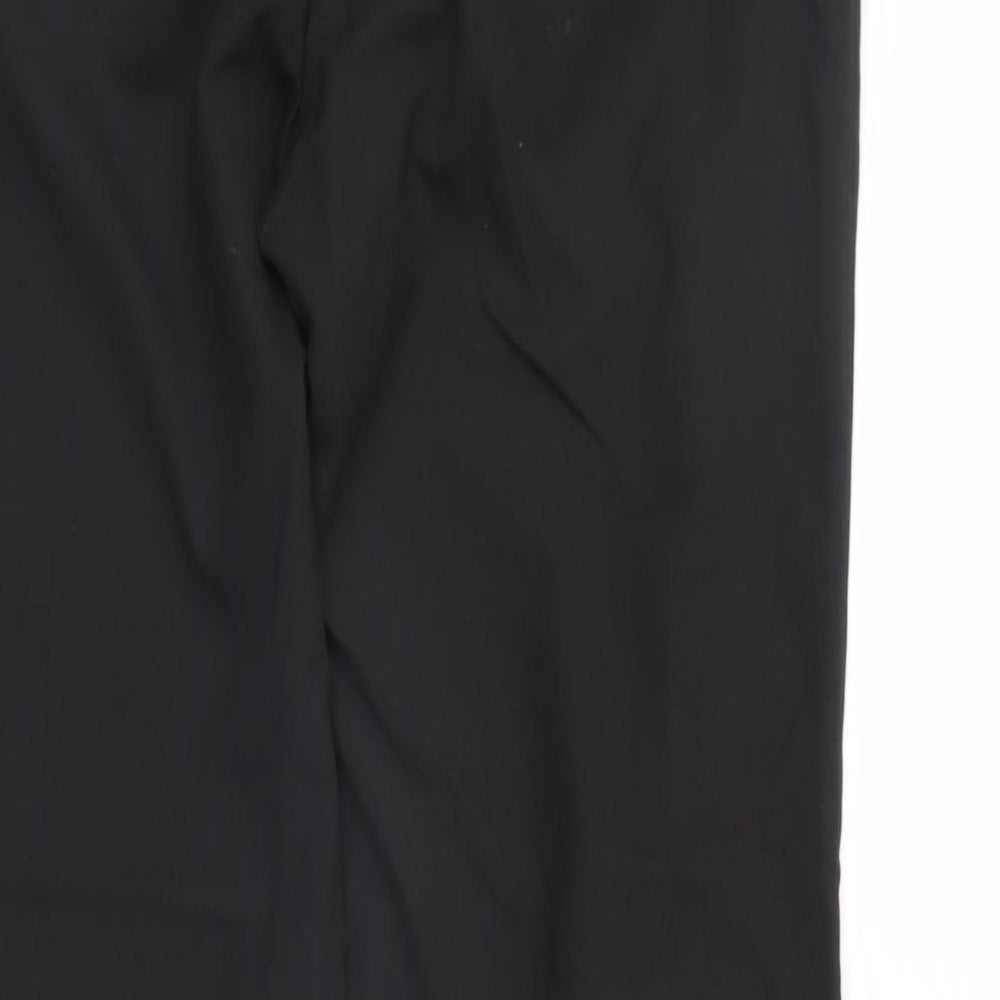George Mens Black   Dress Pants Trousers Size 32 L33 in