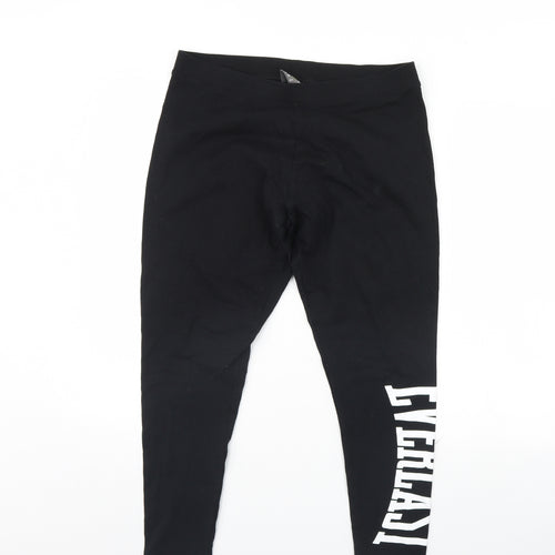 Everlast Womens Black   Capri Leggings Size 16 L27 in