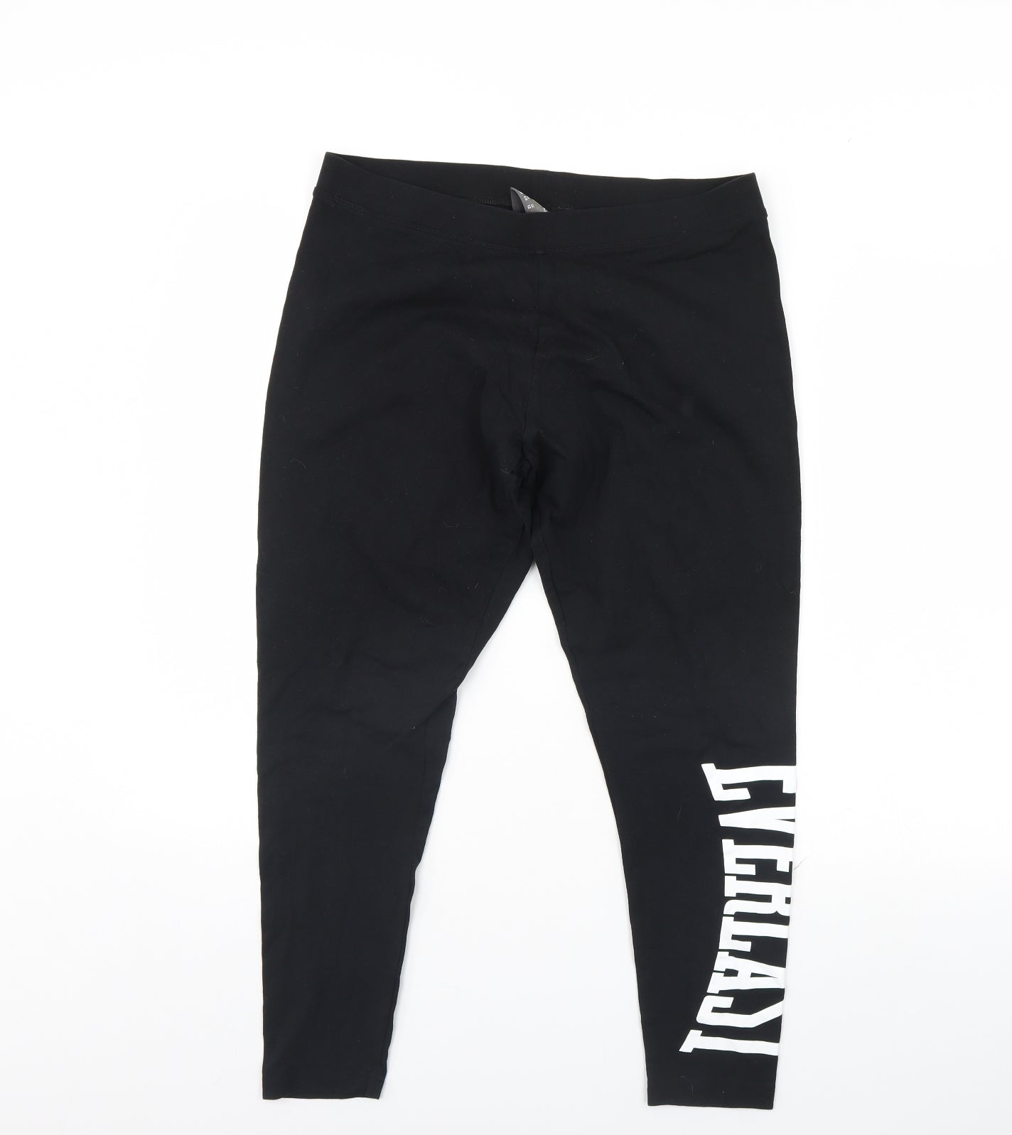 Everlast Womens Black   Capri Leggings Size 16 L27 in
