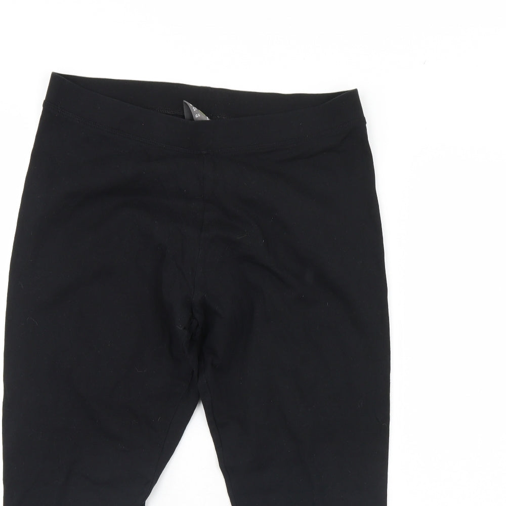 Everlast Womens Black   Capri Leggings Size 16 L27 in