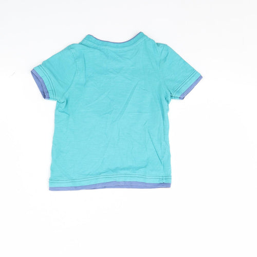 George Boys Blue   Basic T-Shirt Size 2 Years