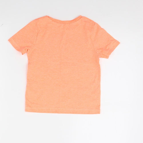 George Boys Orange   Basic T-Shirt Size 5 Years