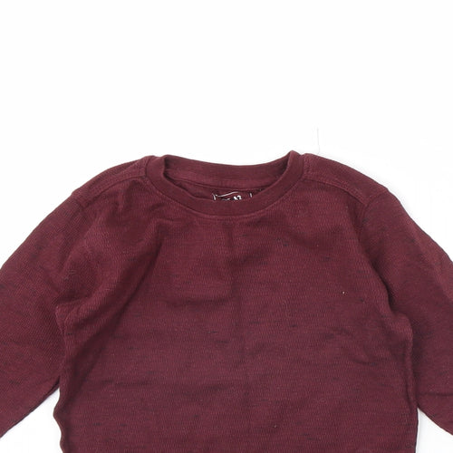 NEXT Boys Purple   Pullover Jumper Size 4 Years