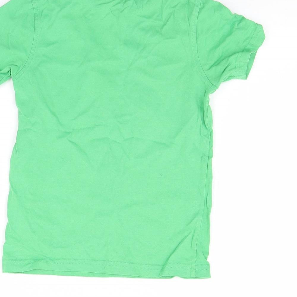 George Boys Green   Basic T-Shirt Size 5 Years  - Dinosaur
