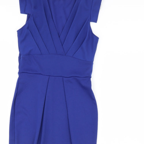 Billie & Blossom Womens Blue   Pencil Dress  Size 8