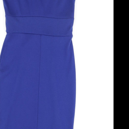 Billie & Blossom Womens Blue   Pencil Dress  Size 8