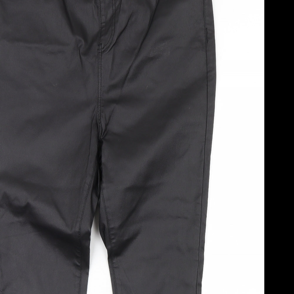 Preworn Womens Black   Capri Leggings Size 24 L31 in