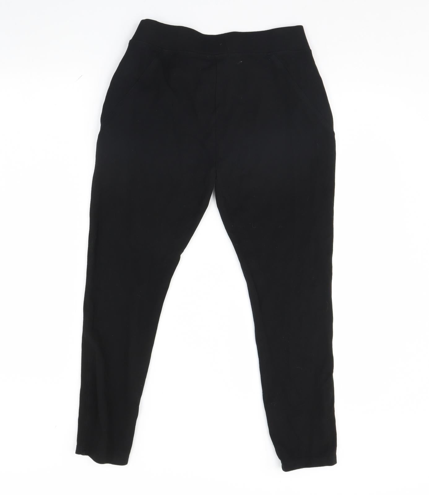 New Look Womens Black   Capri Leggings Size 12 L26 in