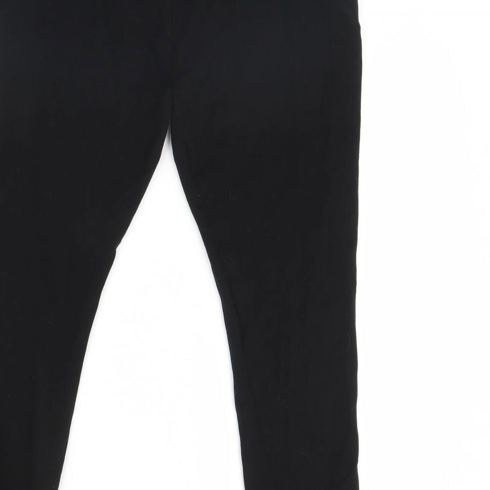 New Look Womens Black   Capri Leggings Size 12 L26 in