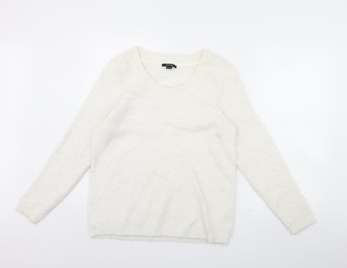 Esmara  Womens White   Pullover Jumper Size M