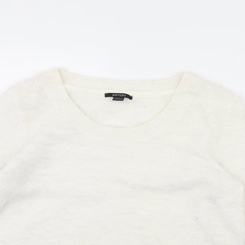 Esmara  Womens White   Pullover Jumper Size M