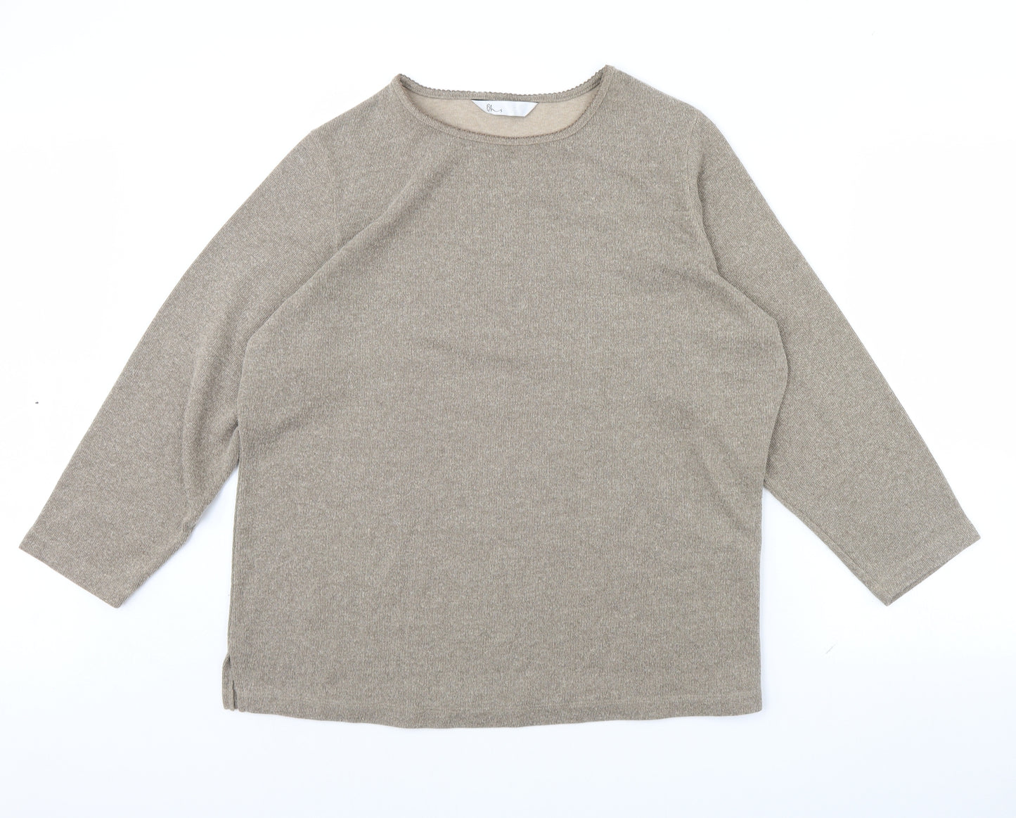 BHS Womens Brown   Pullover Jumper Size 18