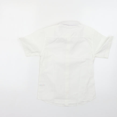 TU Boys White   Basic Button-Up Size 8 Years