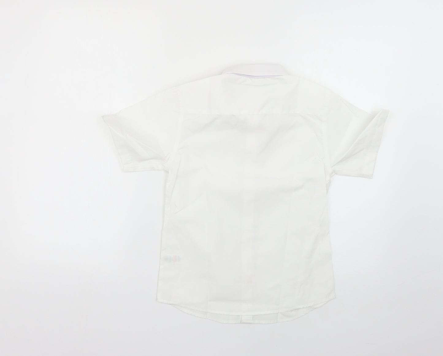 TU Boys White   Basic Button-Up Size 8 Years