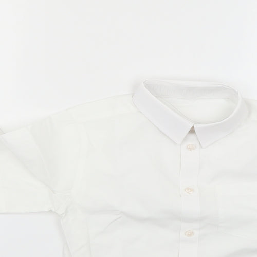 TU Boys White   Basic Button-Up Size 8 Years