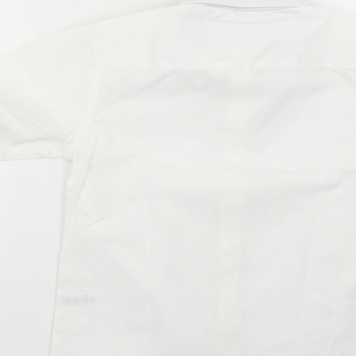 TU Boys White   Basic Button-Up Size 8 Years