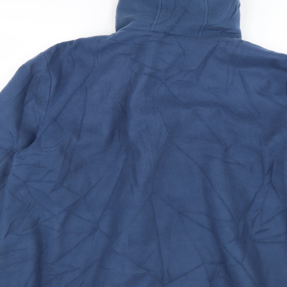 anne de lancay Womens Blue   Overcoat Coat Size XL