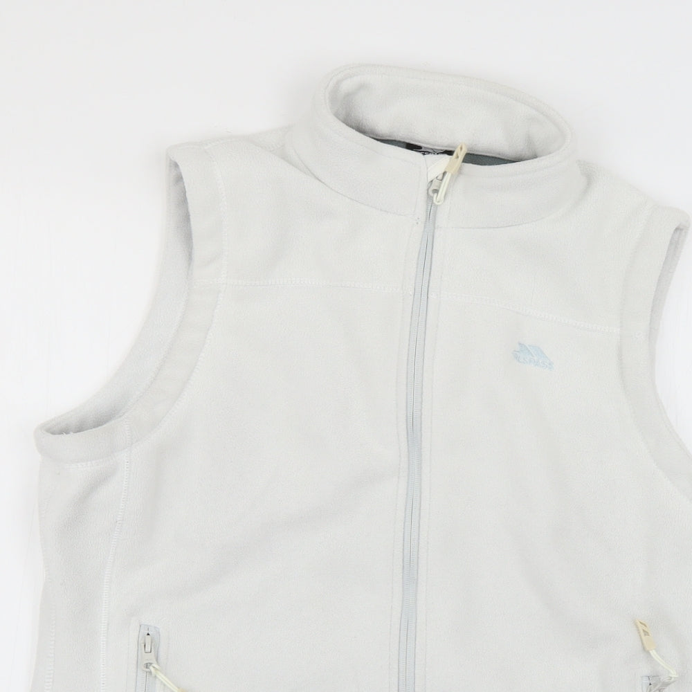 tresspass Womens White   Gilet Coat Size XL