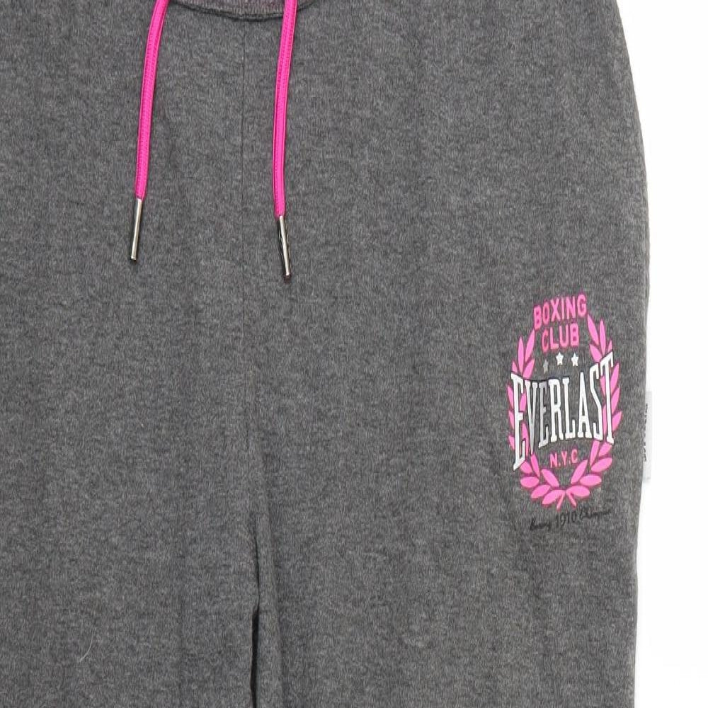 Everlast Womens Grey   Jogger Trousers Size 16 L27 in