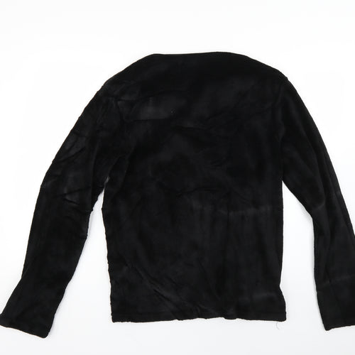 Hudson Mens Black   Pullover Jumper Size L