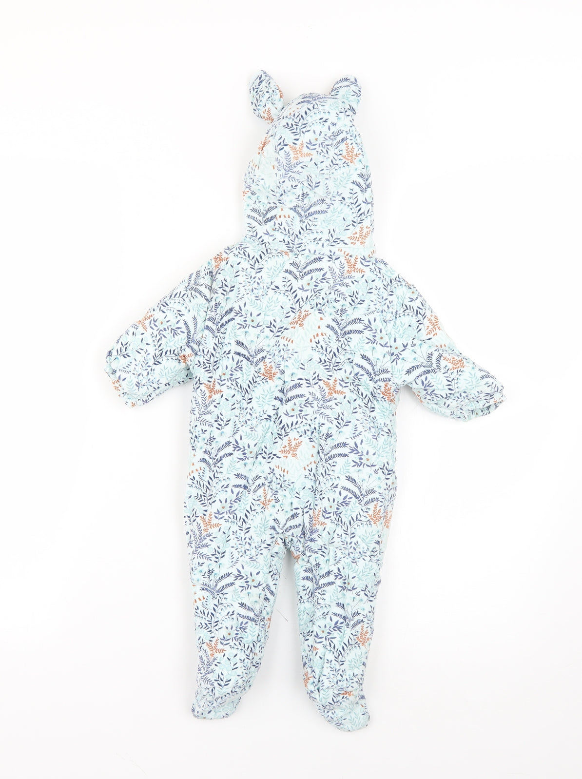 NEXT Baby Multicoloured Floral  Overcoat Snowsuit Size 3-6 Months
