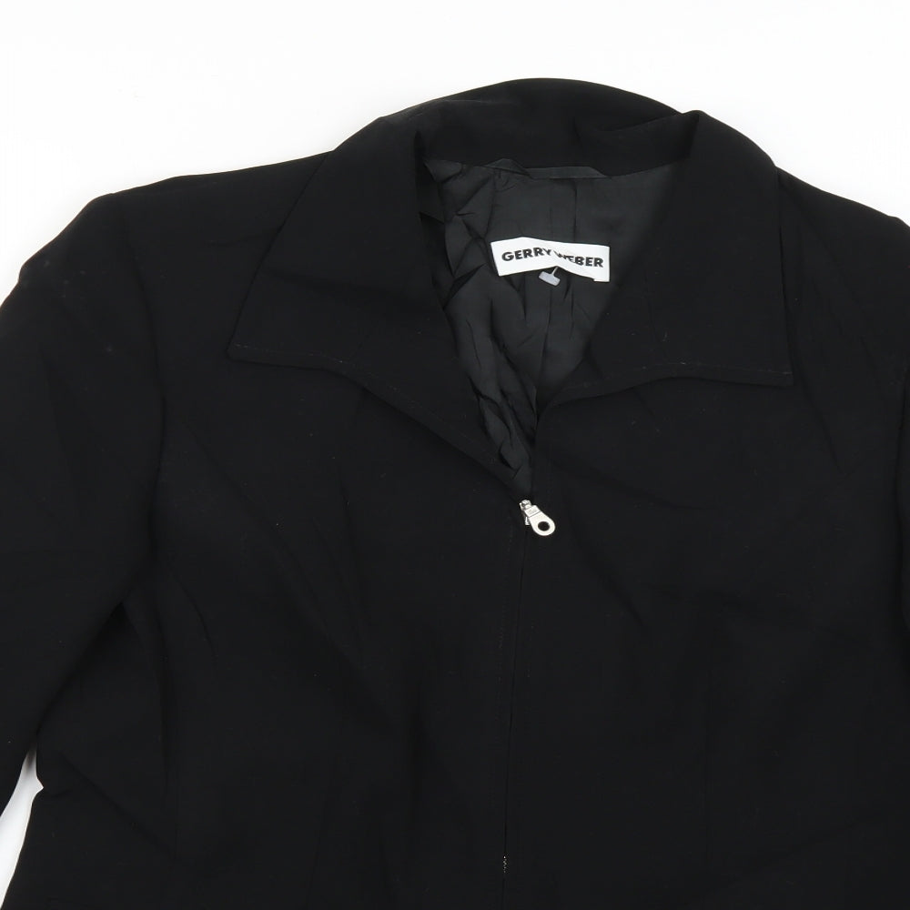 Gerry Weber Womens Black   Jacket Blazer Size 16