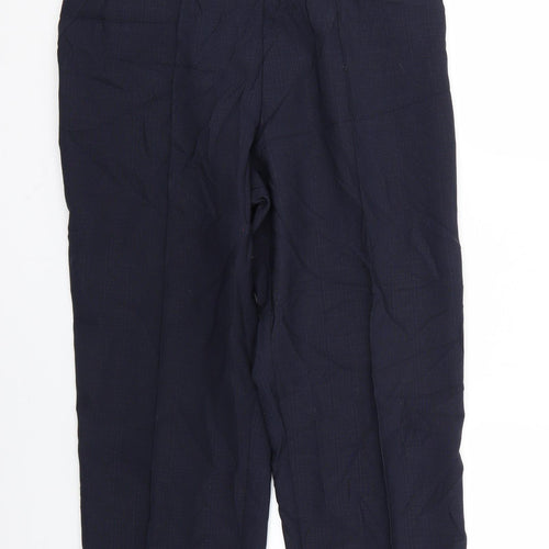 Marks and Spencer Womens Blue   Trousers  Size 14 L25 in