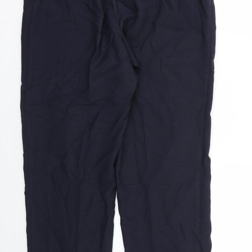 Marks and Spencer Womens Blue   Trousers  Size 14 L25 in