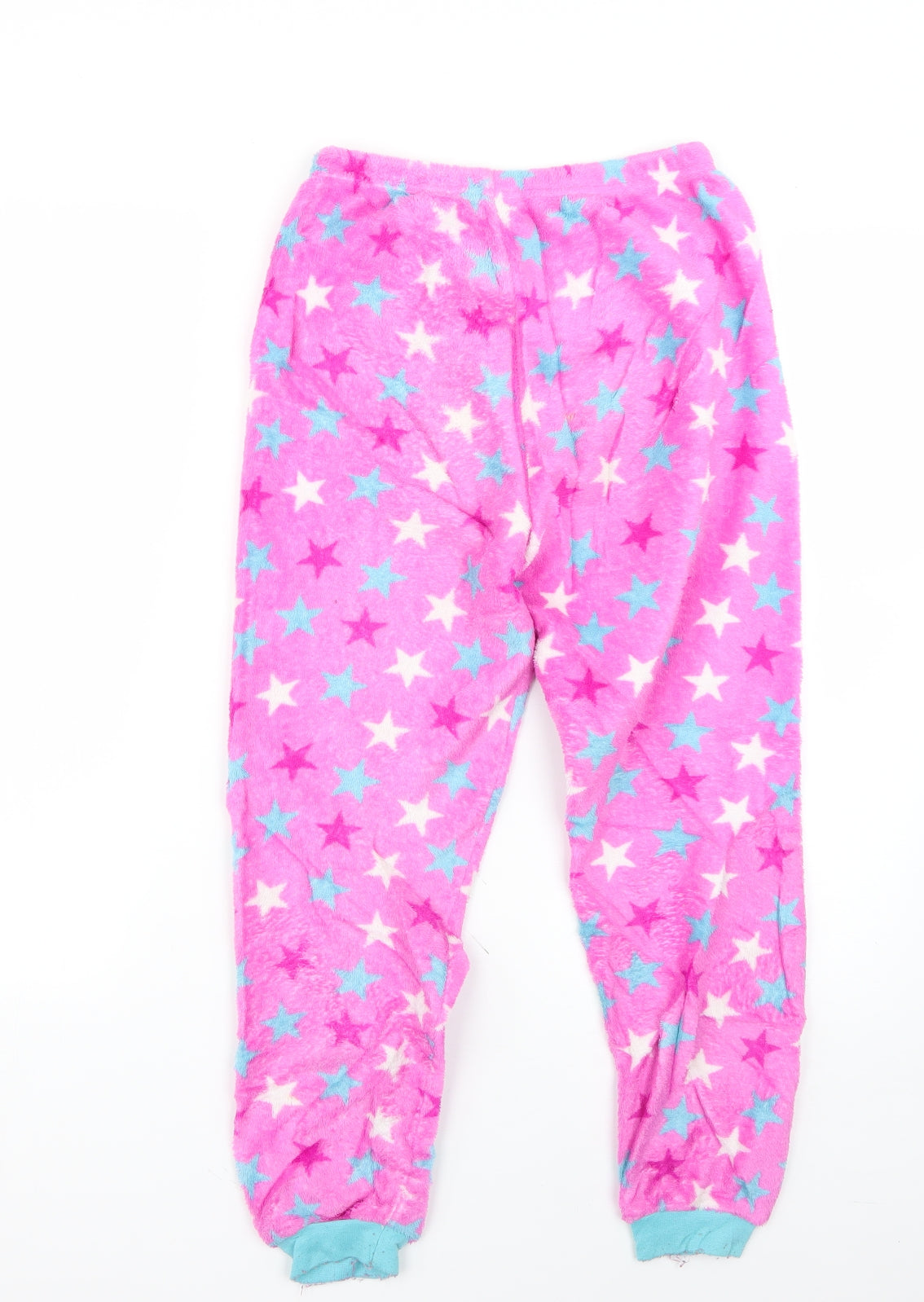 Primark Girls Multicoloured Geometric   Pyjama Pants Size 9-10 Years